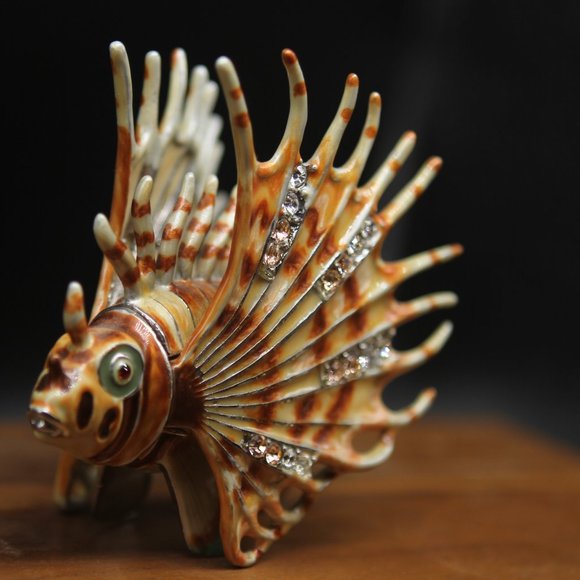 Lionfish Trinket Box (Vintage) - Picture 3 of 13